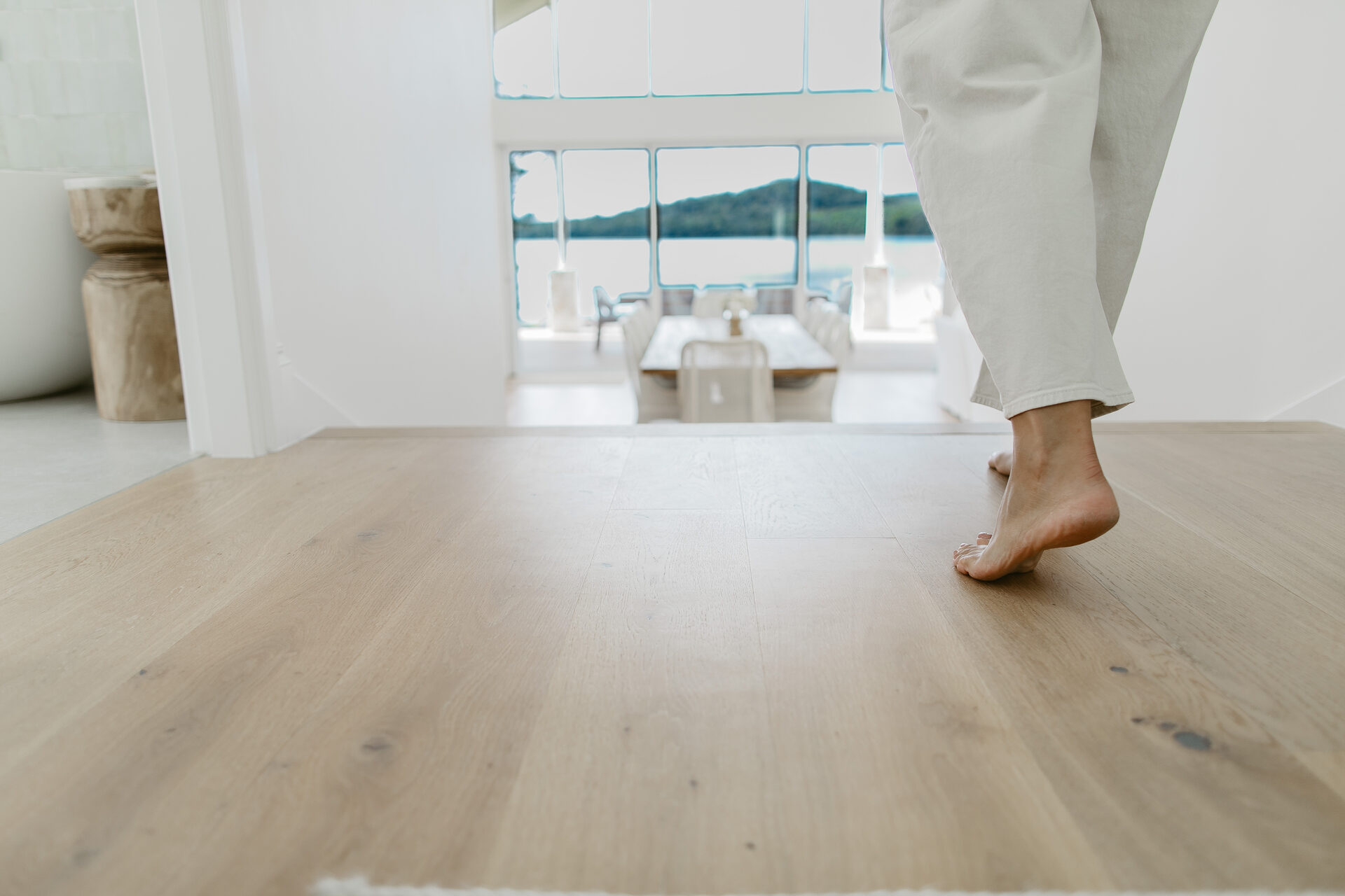 Ocean views with timber flooring by Absolute Floor Sanding