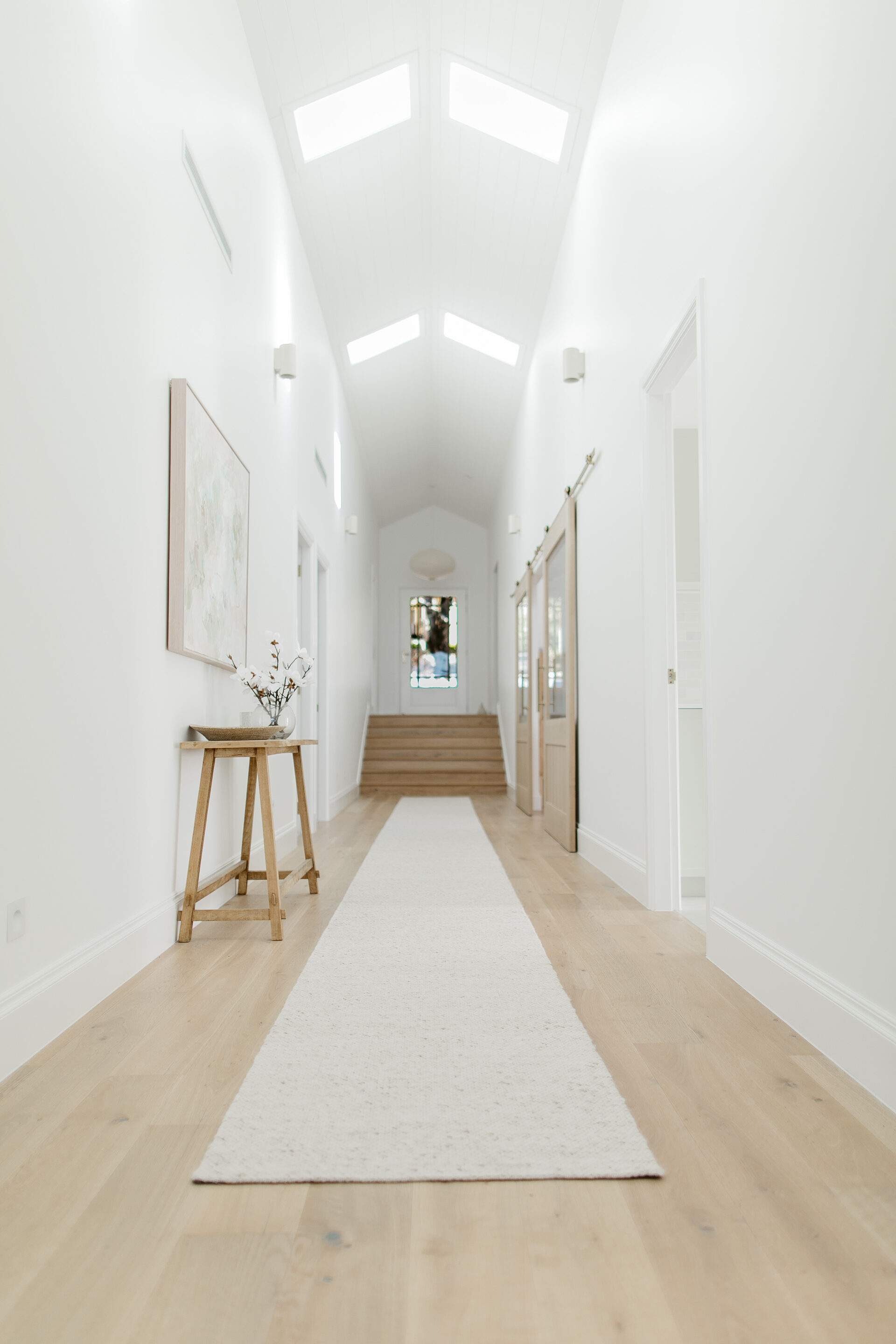 Solid hardwood timber floor installation, Newcastle