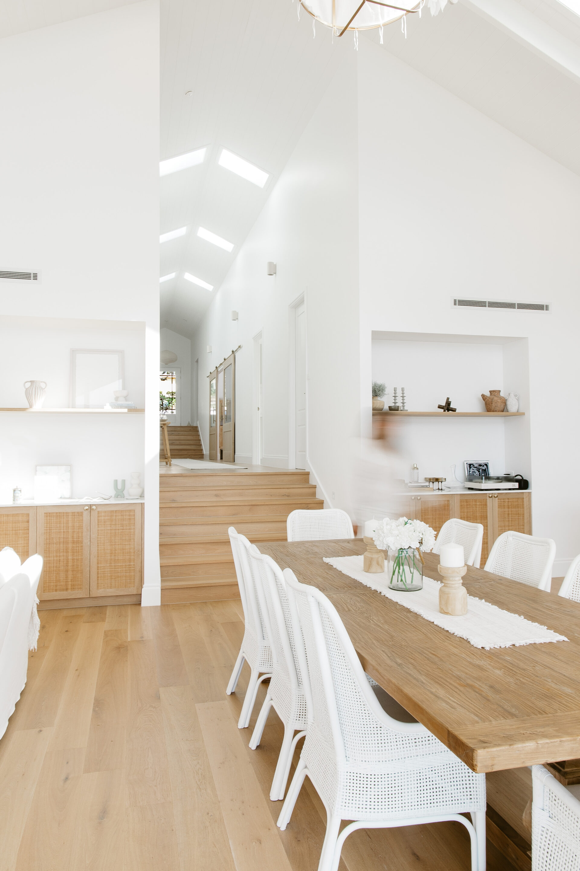 Timber floor sanding and polishing in a Newcastle home interior